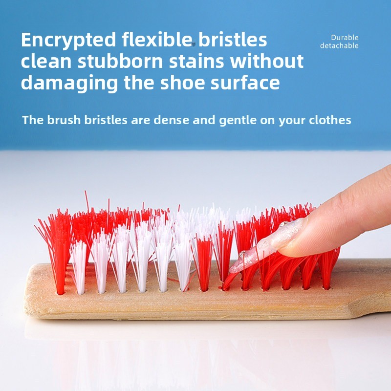 فرشاة أحذية منزلية بمقبض طويل  - مراجعة Shoe Cleaning Brush وسعره