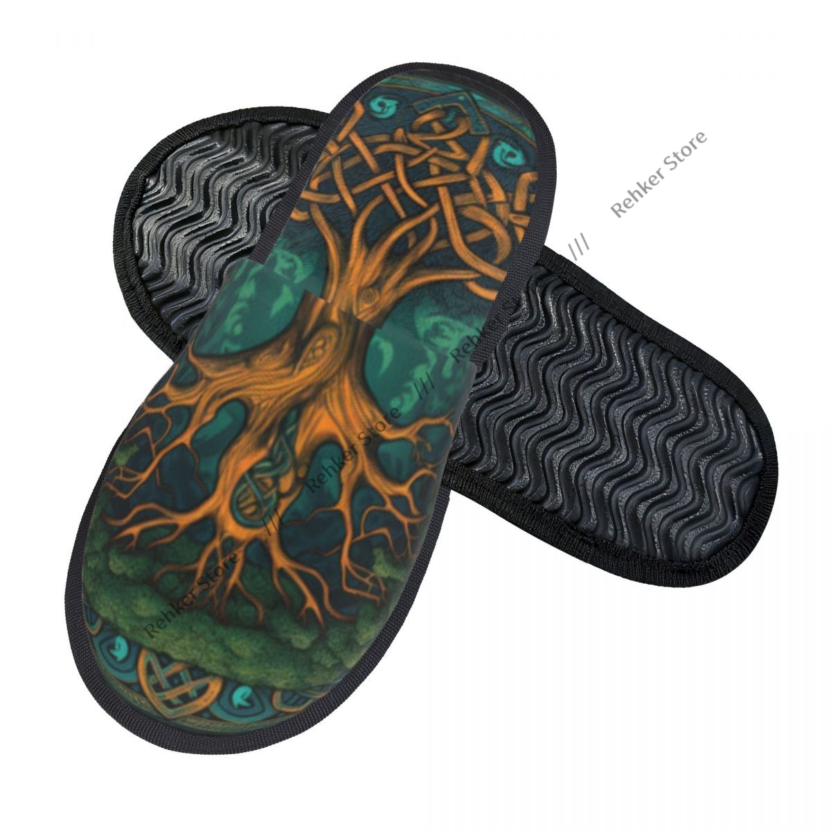 شبشب داخلي بتصميم شجرة الحياة  - مراجعة Shoe Tree وسعره
